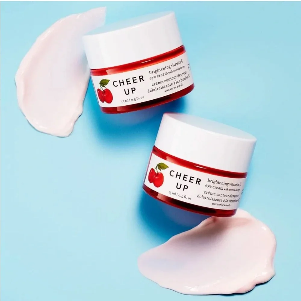 FARMACY Cheer Up Brightening Vitamin C Eye Cream w/ Acerola Cherry 0.5oz $45 NIB